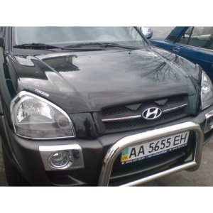 Мухобойка HYUNDAI TUCSON 2008 ТЕМНИЙ 1 ШТ. - EGR